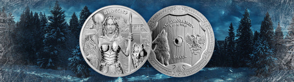 Germania Mint 2022 Valkyries Hildegard 1 oz Silver Coin - Great
