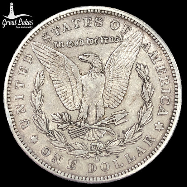 1885S Silver Dollar (XF) Great Lakes Coin