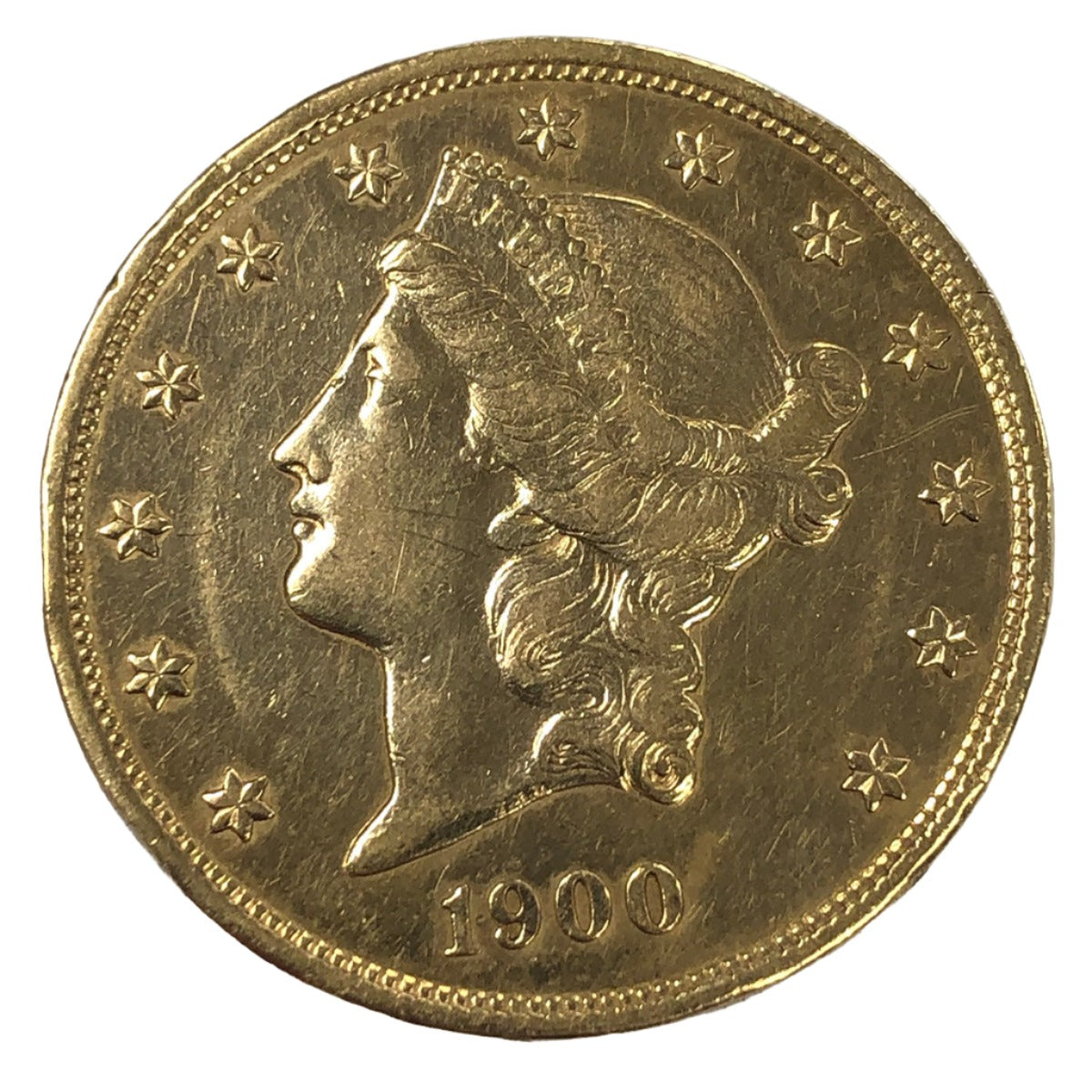 1900 $20 Liberty Gold Double Eagle (Low Premium)