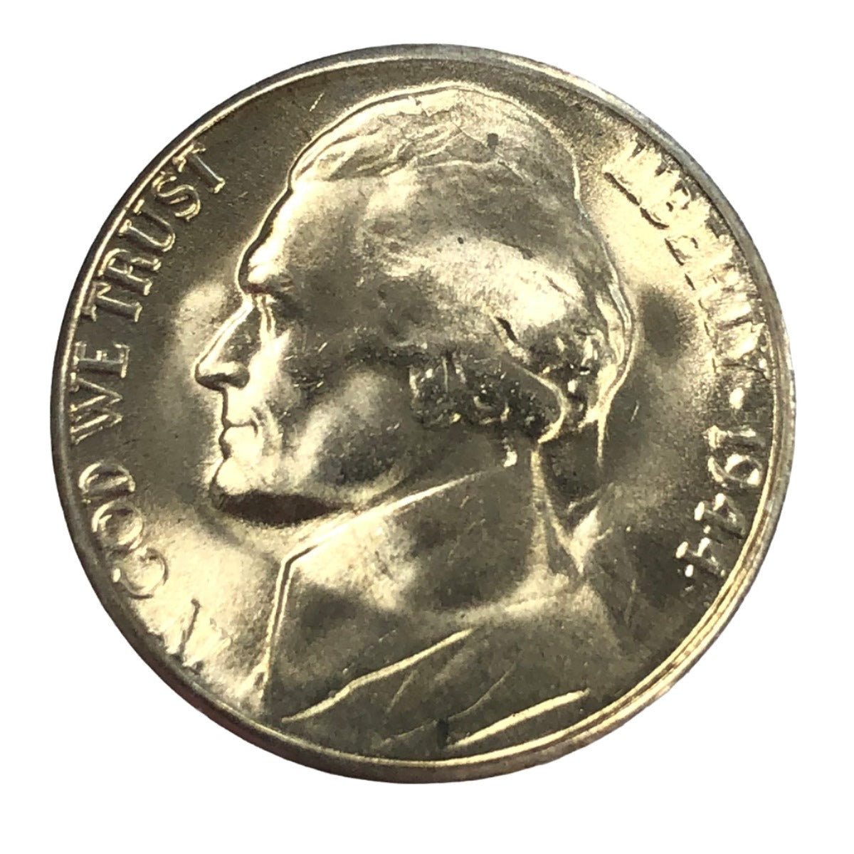 1944-S Jefferson War Nickel (BU)
