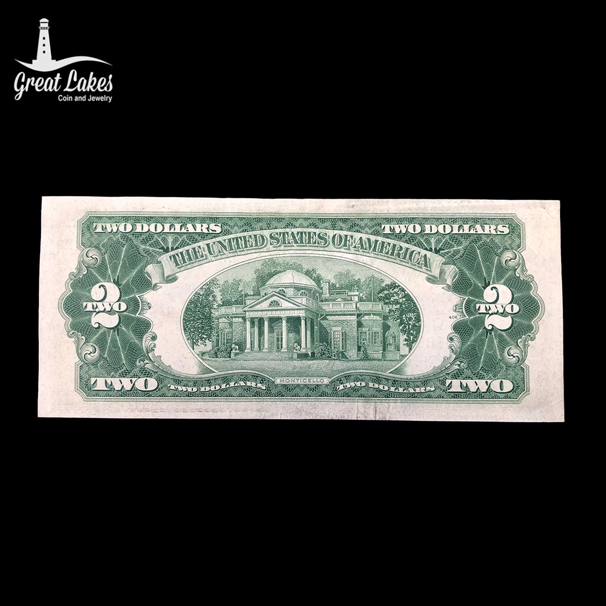1953 C $2 Legal Tender (XF)