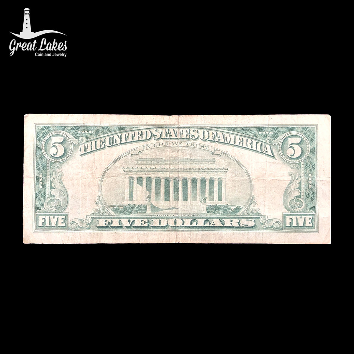 1963 $5 Legal Tender (F)