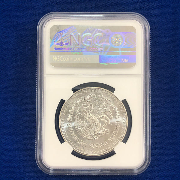 1982 MO 1 Mexican Onza Libertad (NGCX MS 9.5) - Great Lakes Coin