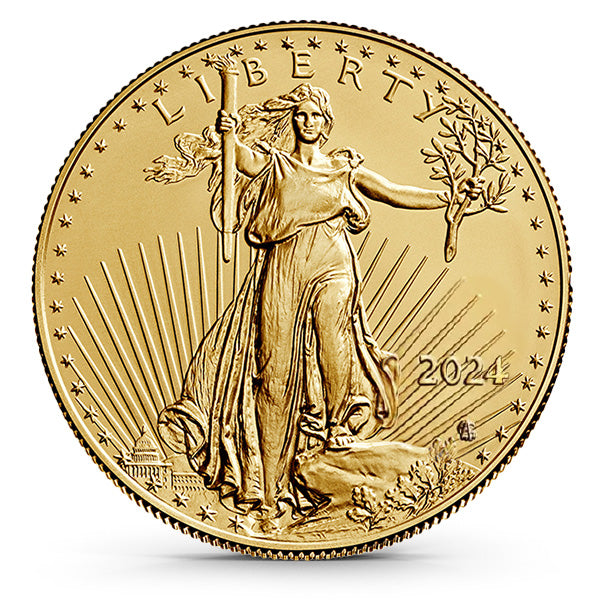 2024 1/10 oz American Gold Eagle (BU)