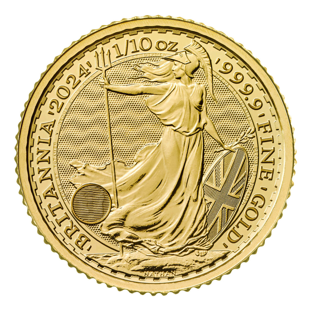 2024 British 1/10 oz Gold Britannia (BU)