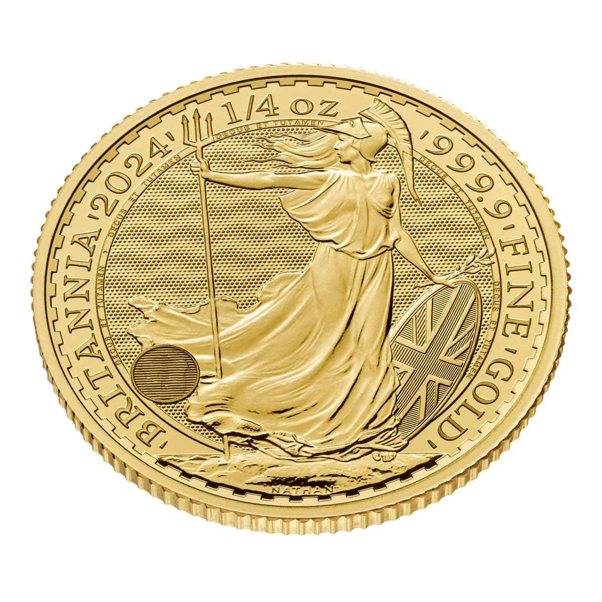 2024 British 1/4 oz Gold Britannia (BU)