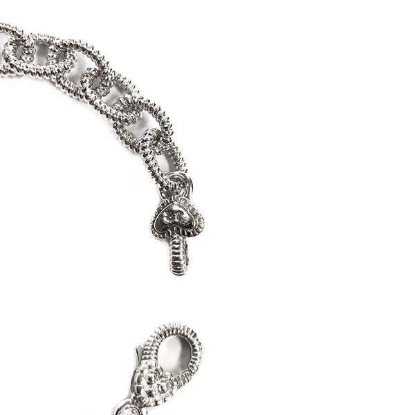 Judith Ripka Chain Link Bracelet with Amethyst - Great Lakes Coin