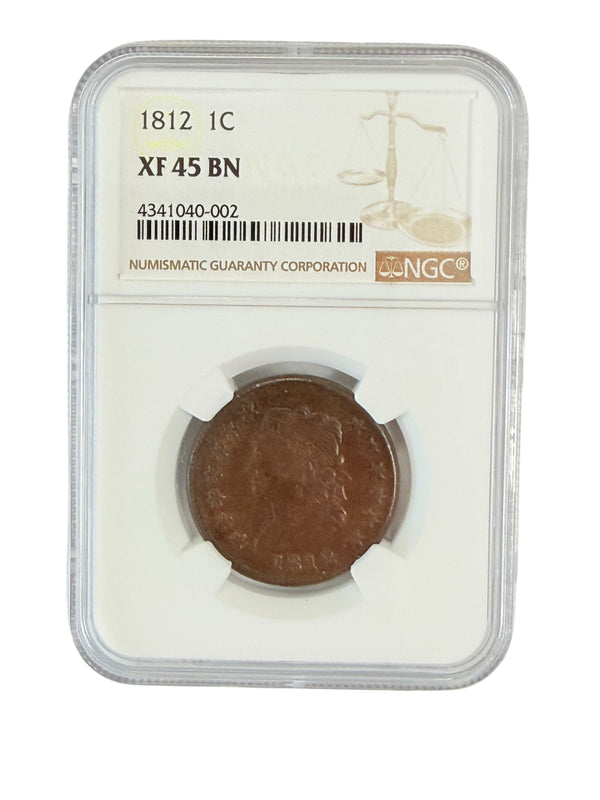Graded Half Cents & Cents - Great Lakes Coin
