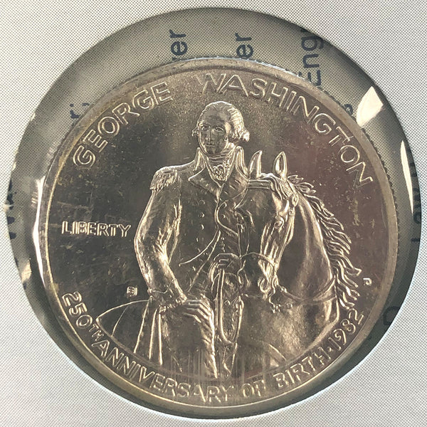 1982-D George Washington Commemorative Uncirculated Half Dollar