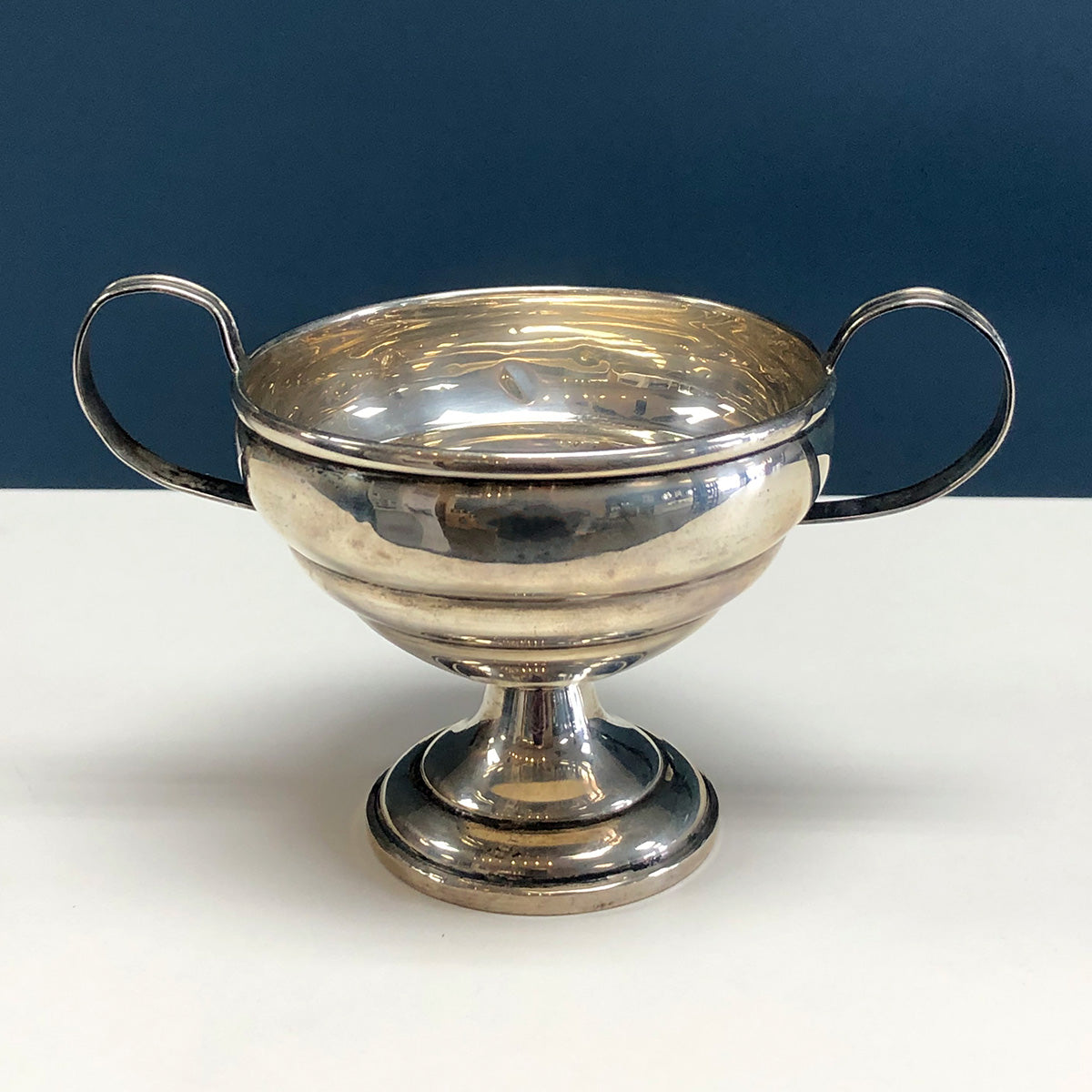 National Weighted Sterling Silver Sugar Bowl