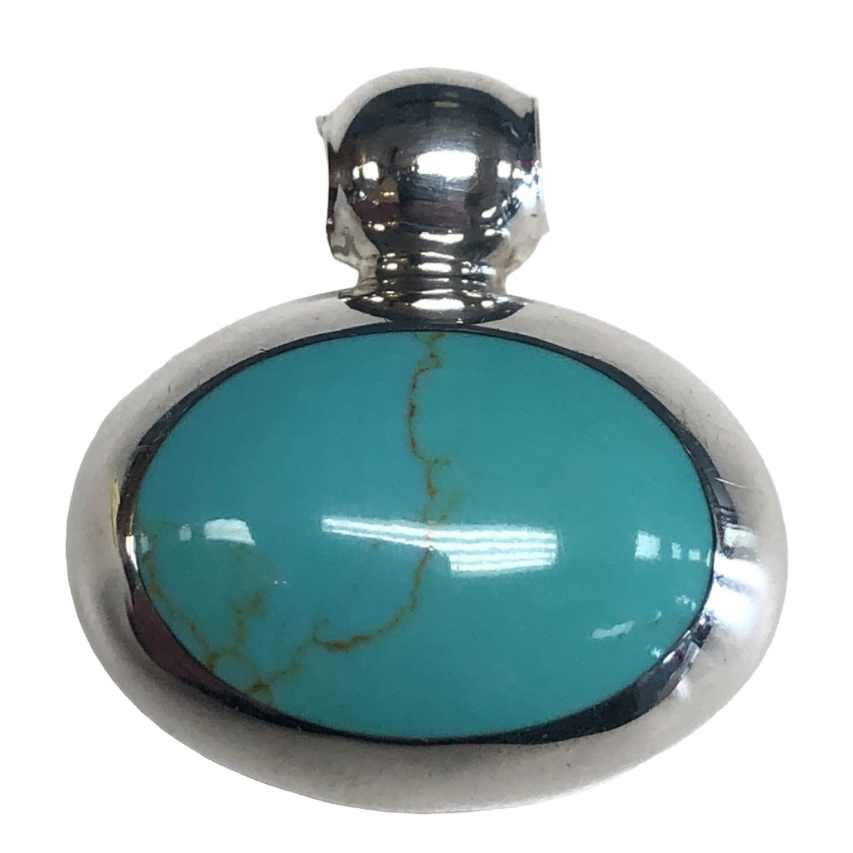 Silver &amp; Turquoise Pendant