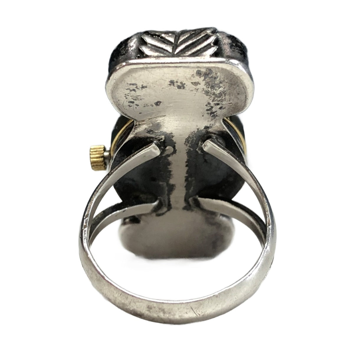 Navajo Silver Watch Ring