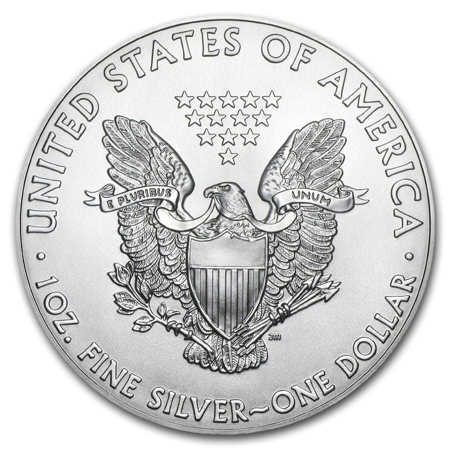 Tube of 2019 1 oz American Silver Eagles (BU)
