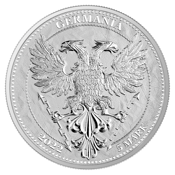Germania Mint 2022 Mythical Forest Linden Leaf 1 oz Silver (BU