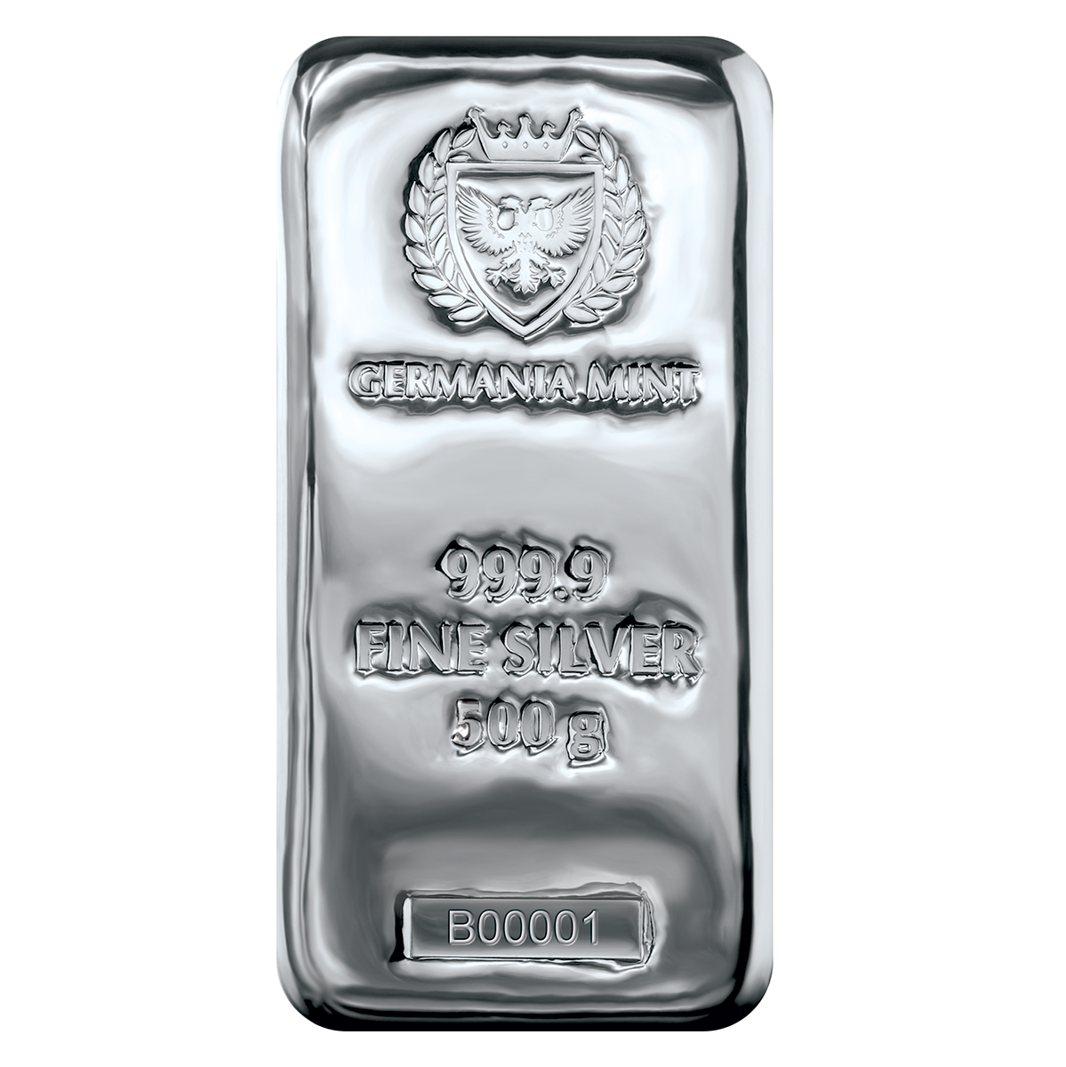 Germania Mint 500 g Silver Bar