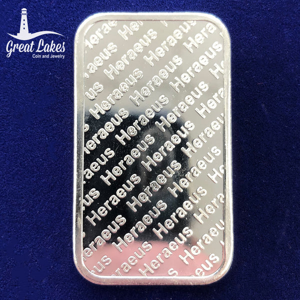 Heraeus 1オンス銀バー Hamburgデザイン　アートバー　プレミア Heraeus_1oz_SilverBar_2_600x.