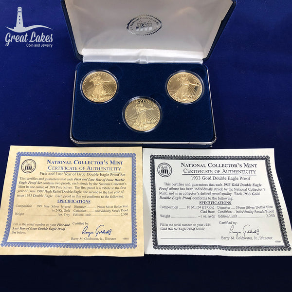National Collector's Mint Double Eagle Proof Set - Great Lakes Coin