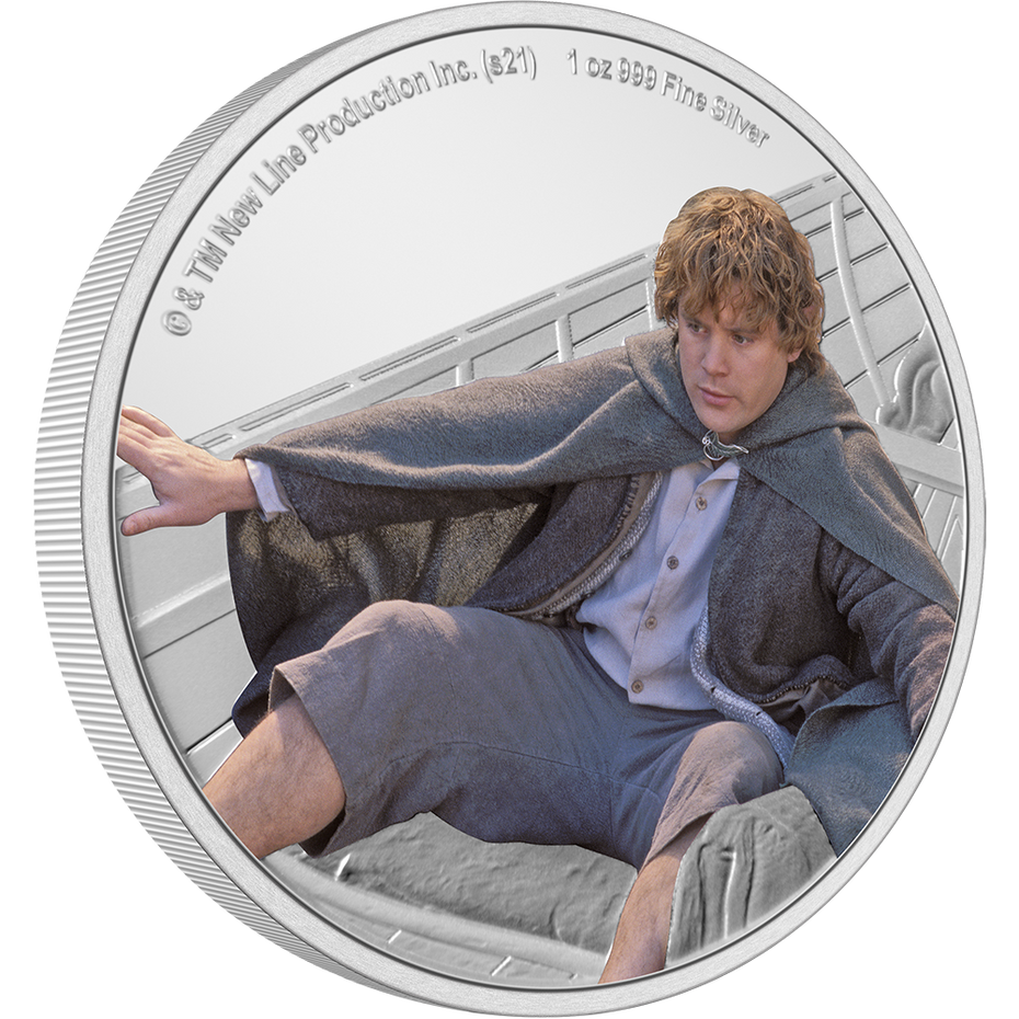 Niue Mint 2021 Lord of the Rings Samwise Gamgee 1 oz Silver Coin