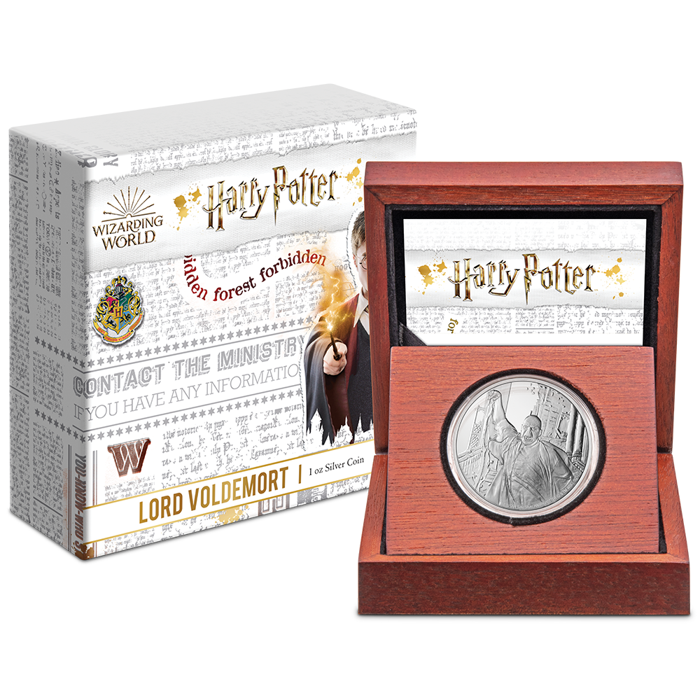 Niue Mint Harry Potter Lord Voldemort 1 oz Silver Coin