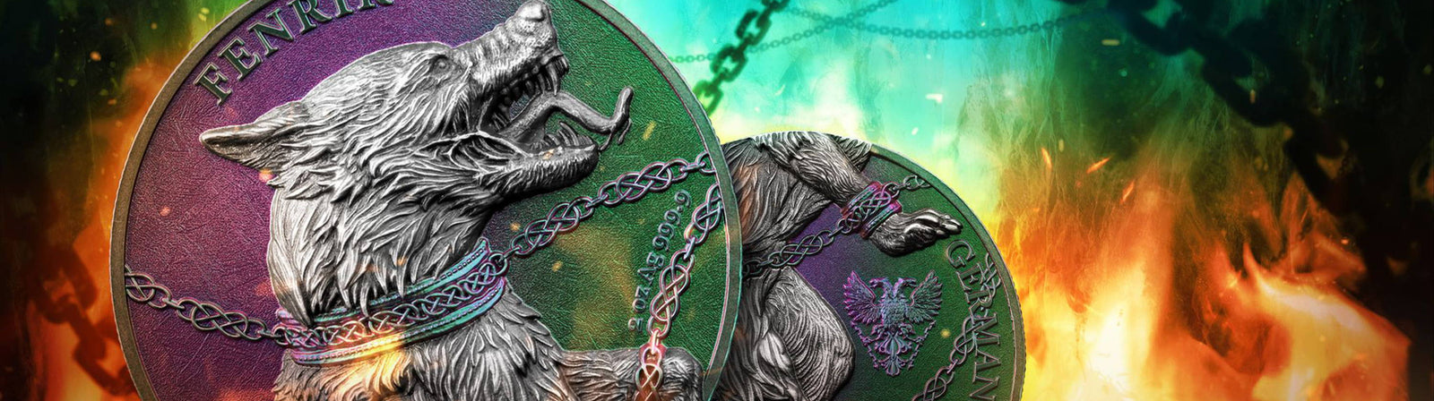 Germania Mint 2022 Fenrir 2 oz Ultra High Relief Silver  Preview
