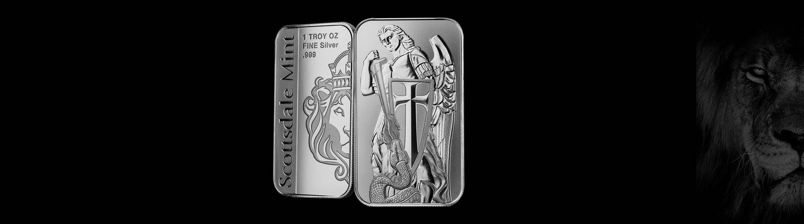 Scottsdale Archangel Michael 1 oz Silver Bar Preview