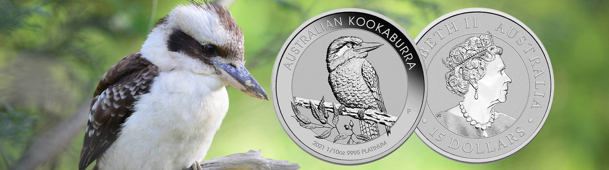 2021 1/10 oz Platinum Kookaburras - The Inaugural Year for this Flagship Coin