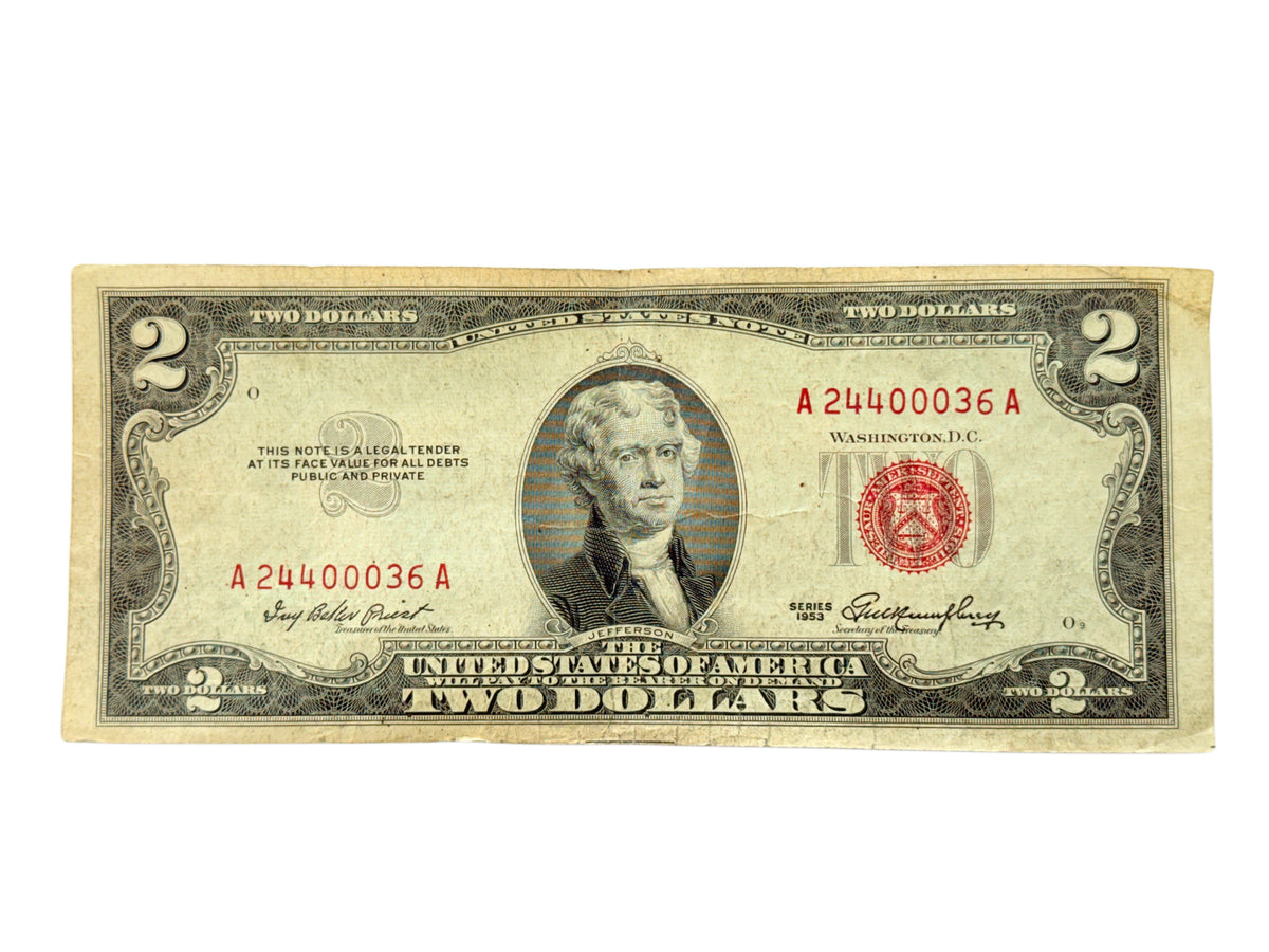 1953 $2 Legal Tender Note (Fine)