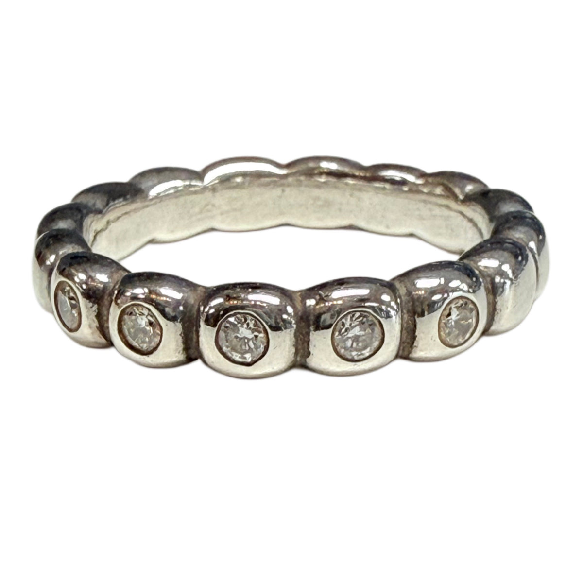 Pandora Silver Bright Lights with Cubic Zirconia Ring