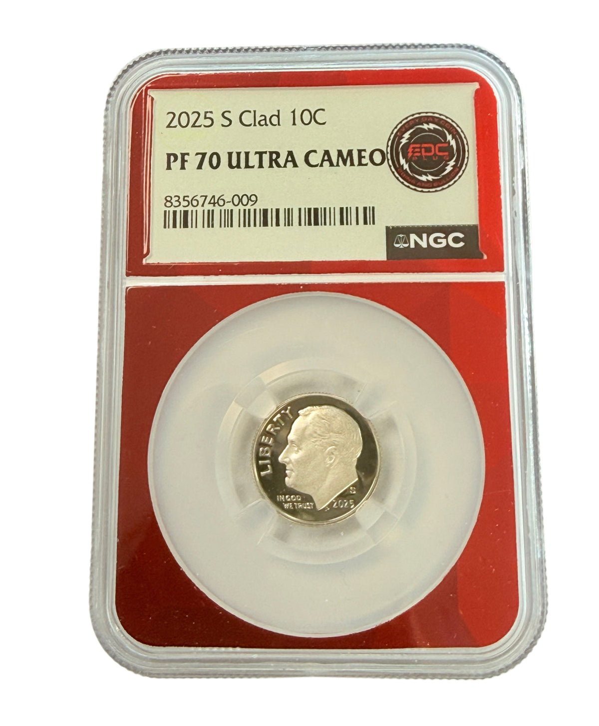 2025-S Roosevelt Dime NGC PF70 Ultra Cameo