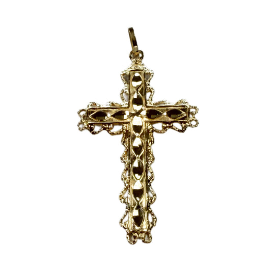 14k Gold Cross Pendant