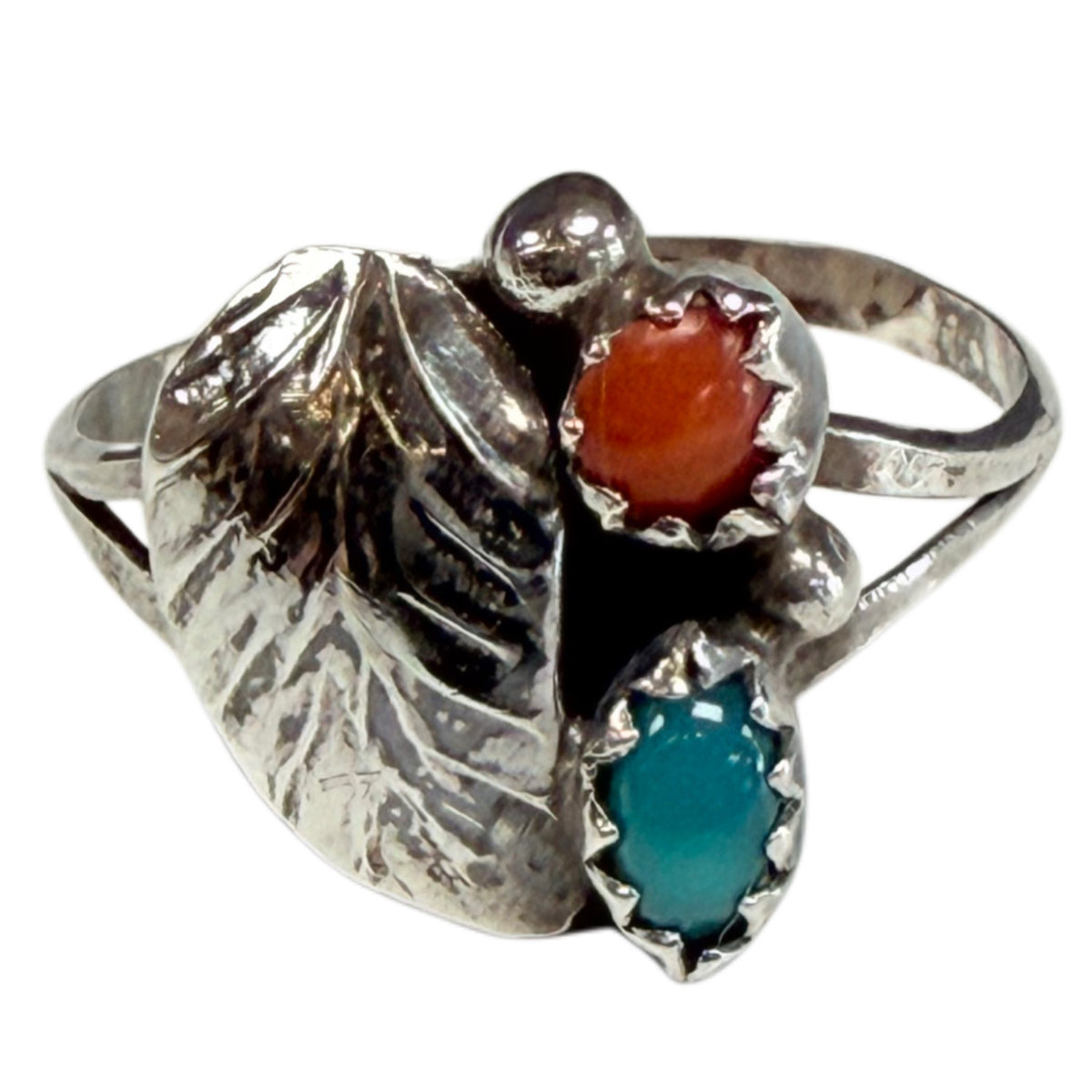 Native American Silver & Gemstone Ring