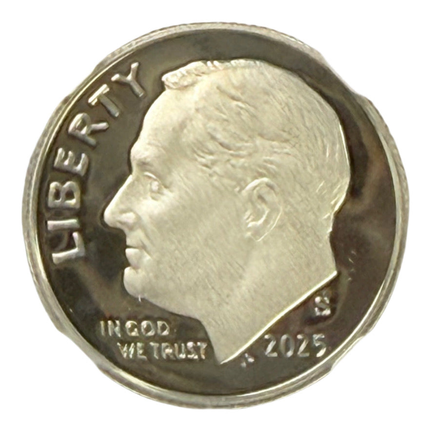 2025-S Roosevelt Dime NGC PF70 Ultra Cameo