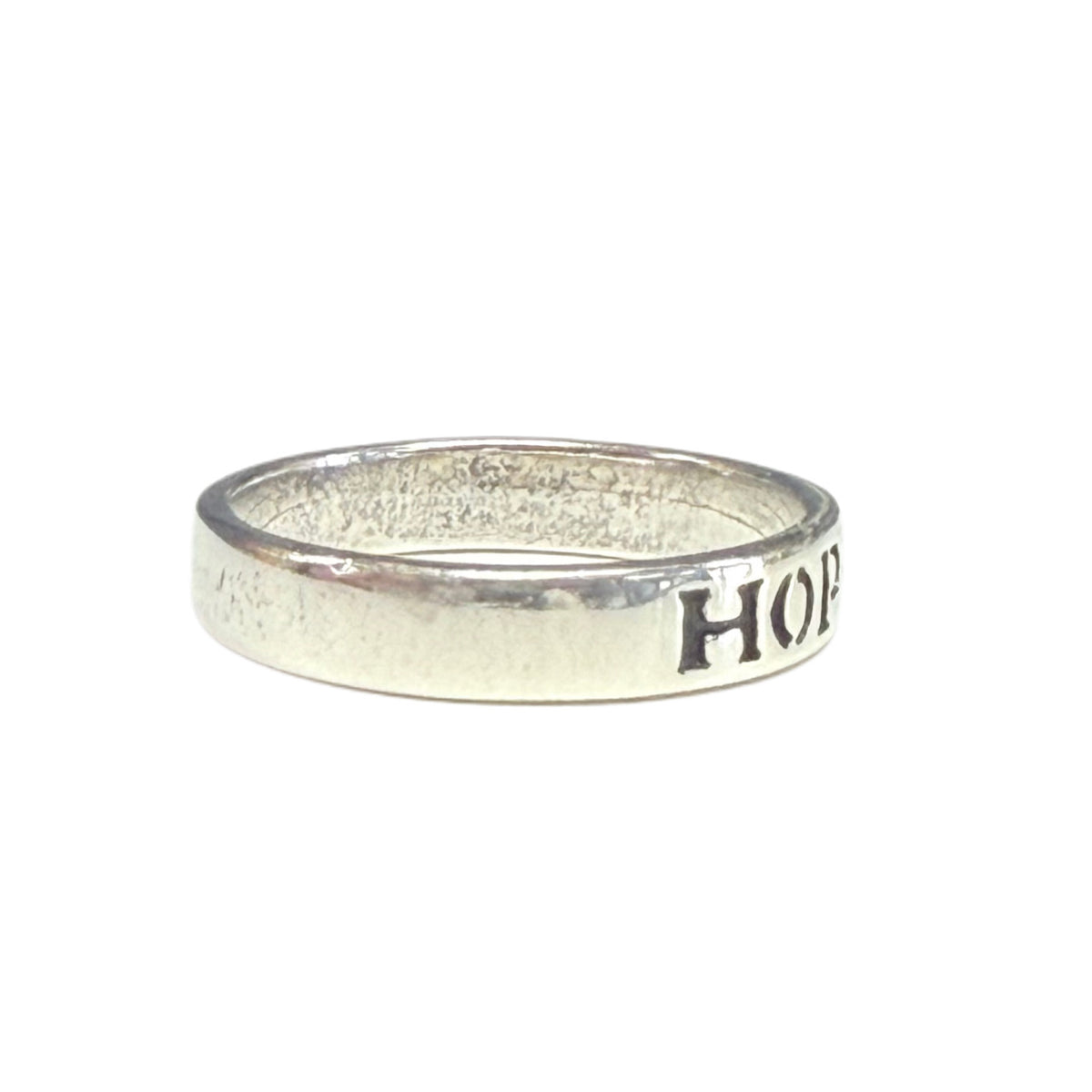 Engraved Silver Ring