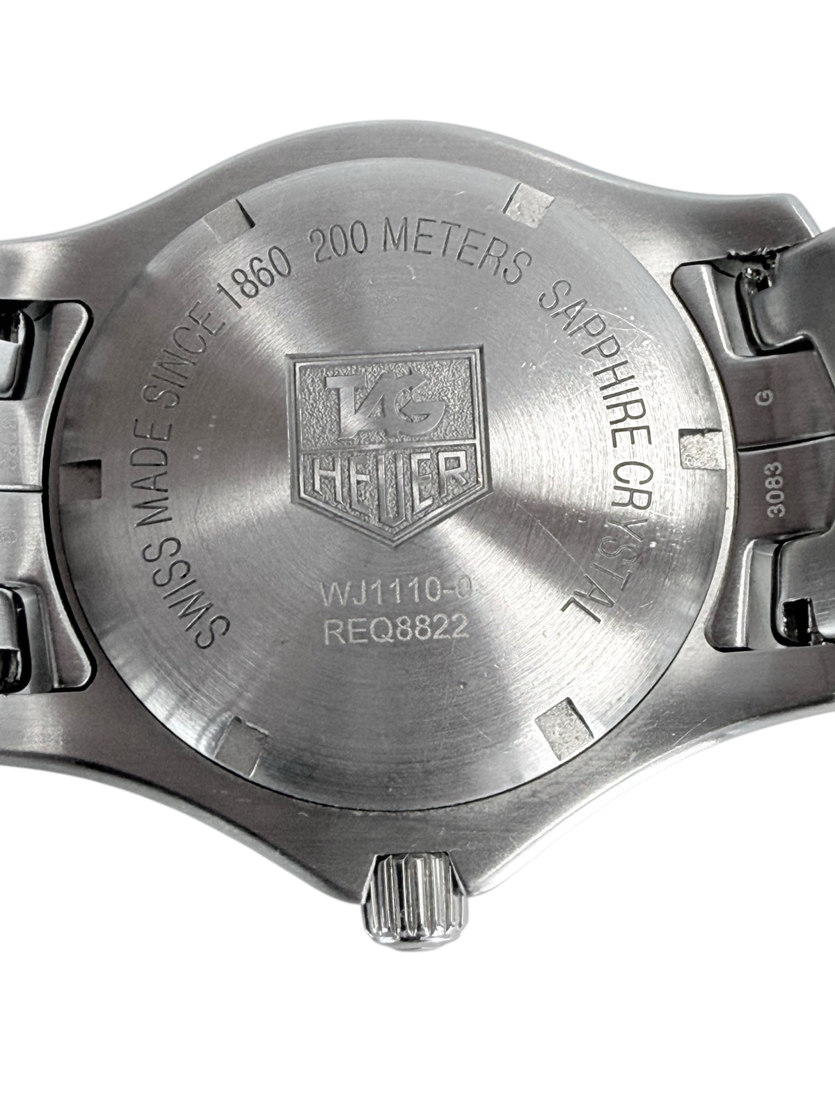Tag Heuer Link 39mm Black Dial Quartz Stainless Steel Men’s Wristwatch