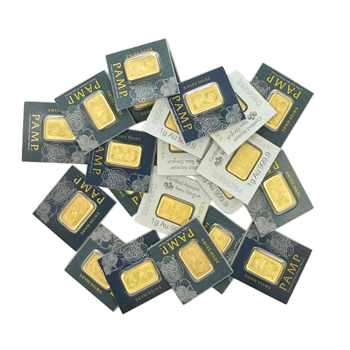 Pamp Suisse 1 g Gold Bar (Secondary Market) (MultiPack)