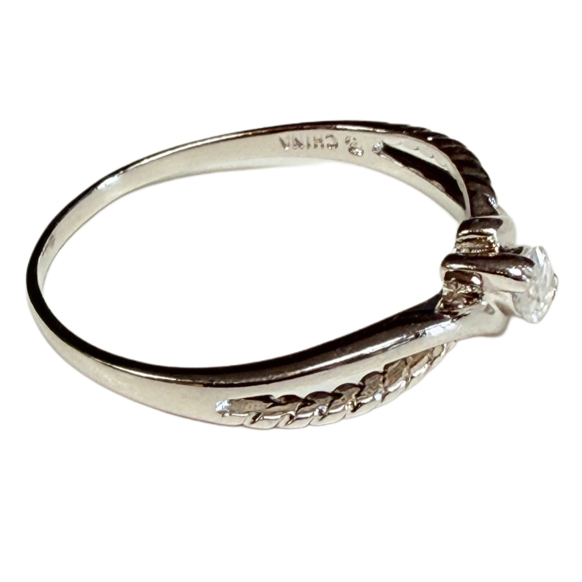 Silver & Cubic Zirconia Ring