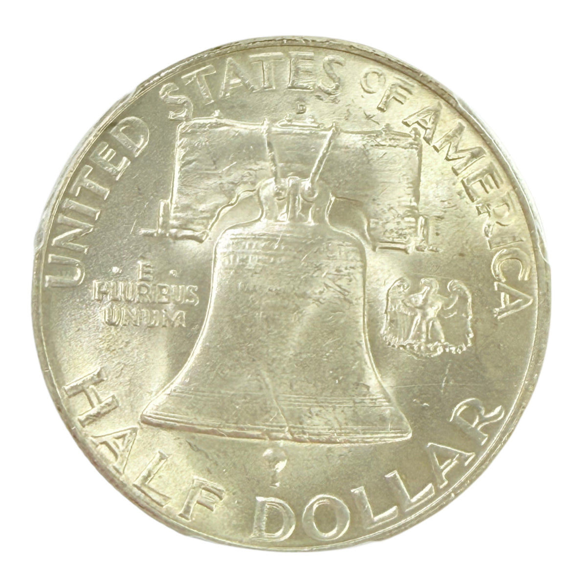 1950-D Franklin Half Dollar PCGS MS64 FBL