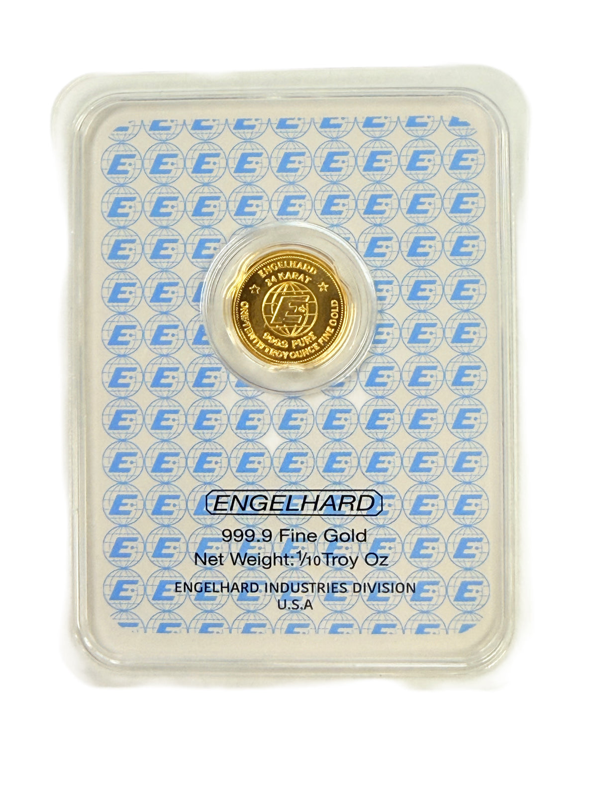 Engelhard 2025 1/10th oz Gold Prospector Round (In Assay)