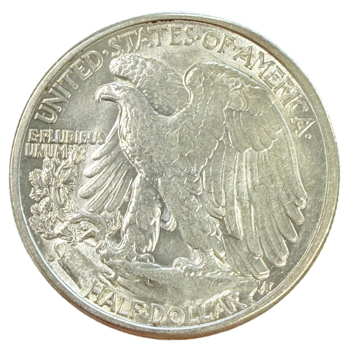 1941-D Walking Liberty Half Dollar (AU Details)