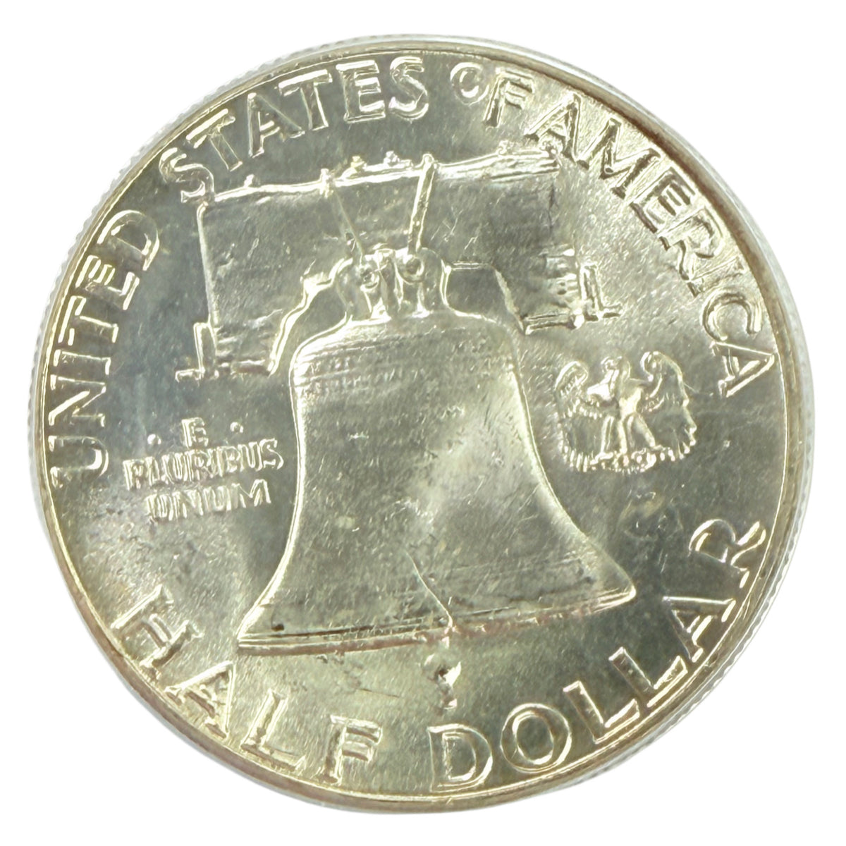 1961 Franklin Half Dollar PCGS MS64 FBL CAC
