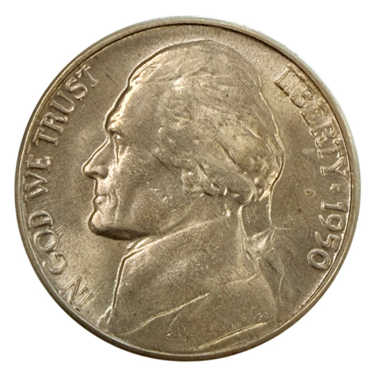 1950-D Jefferson Nickel (Uncirculated Details)