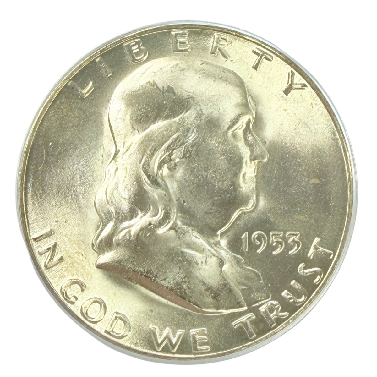 1953-S Franklin Half Dollar PCGS MS64