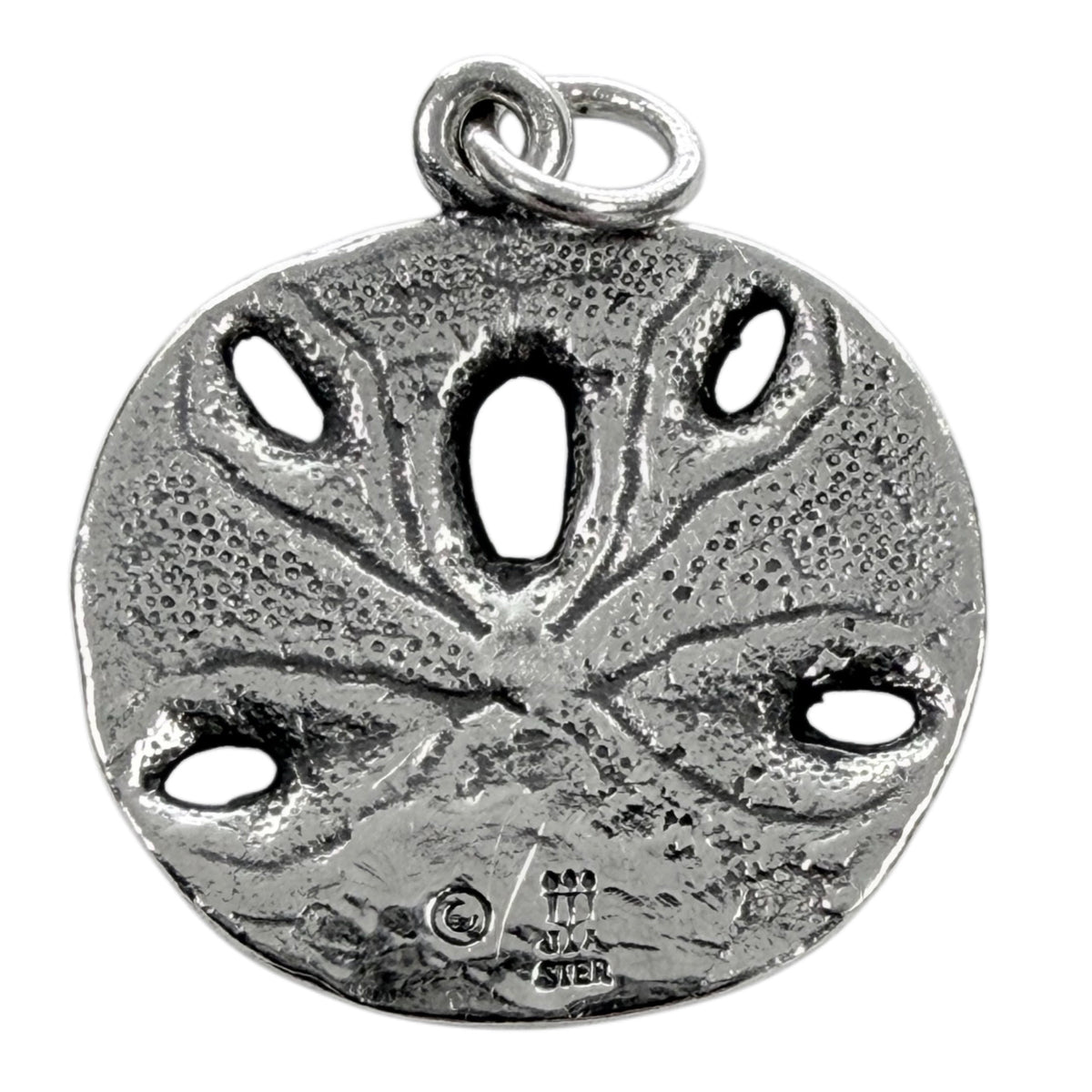 James Avery Silver Sand Dollar Pendant