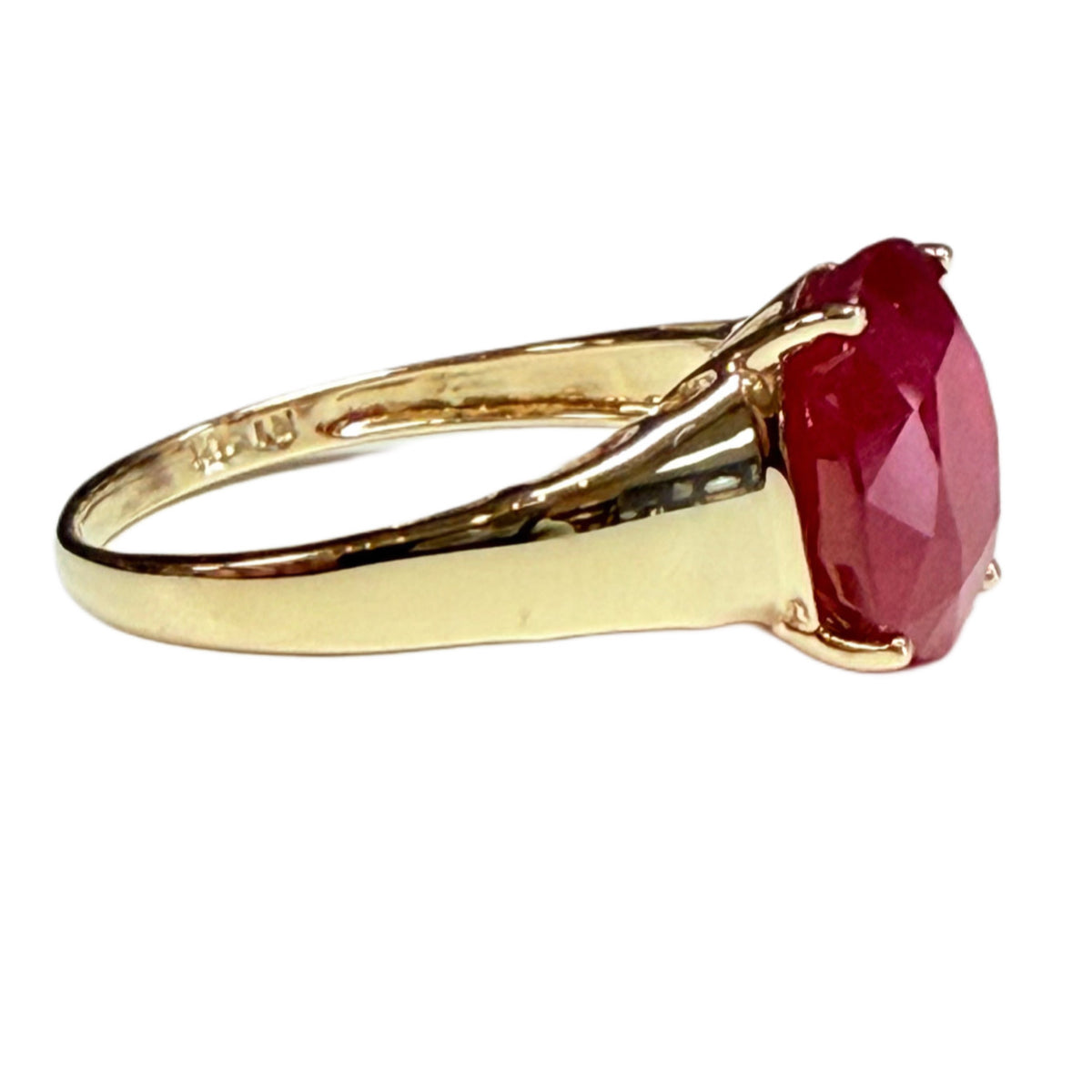 10k Gold & Ruby Ring
