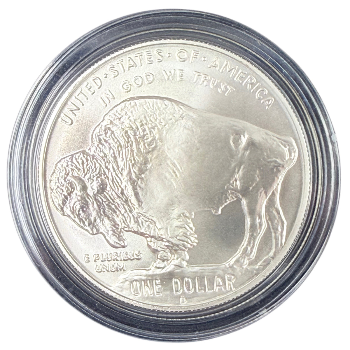 2001 Buffalo Two Coin Set BU & Proof