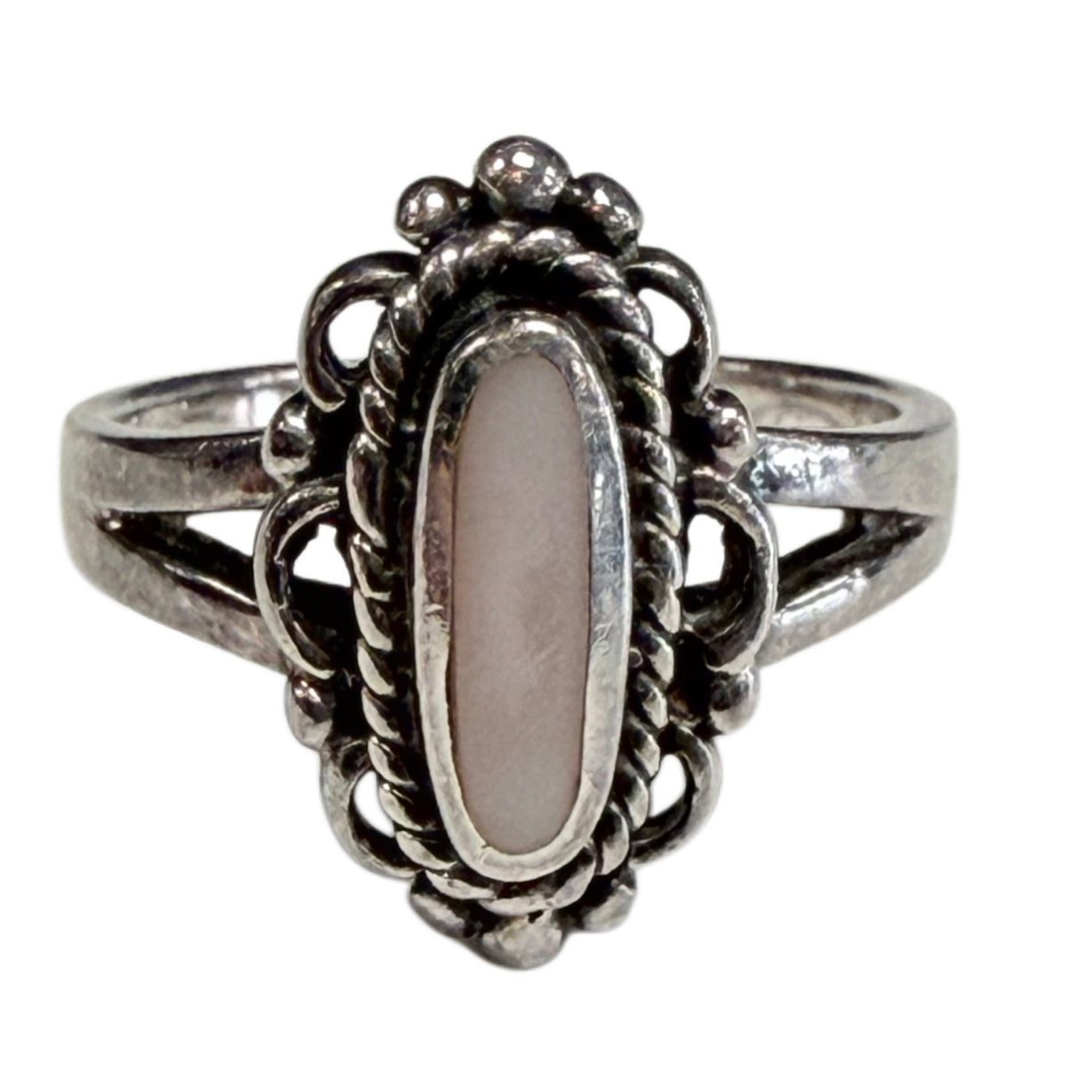 Silver & Mother of Pearl Ring