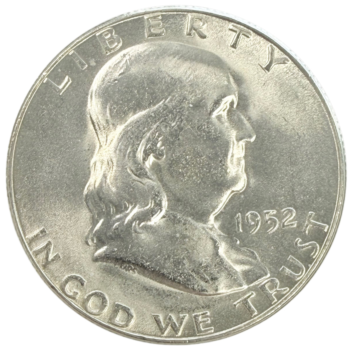 1952-S Franklin Half Dollar (BU)