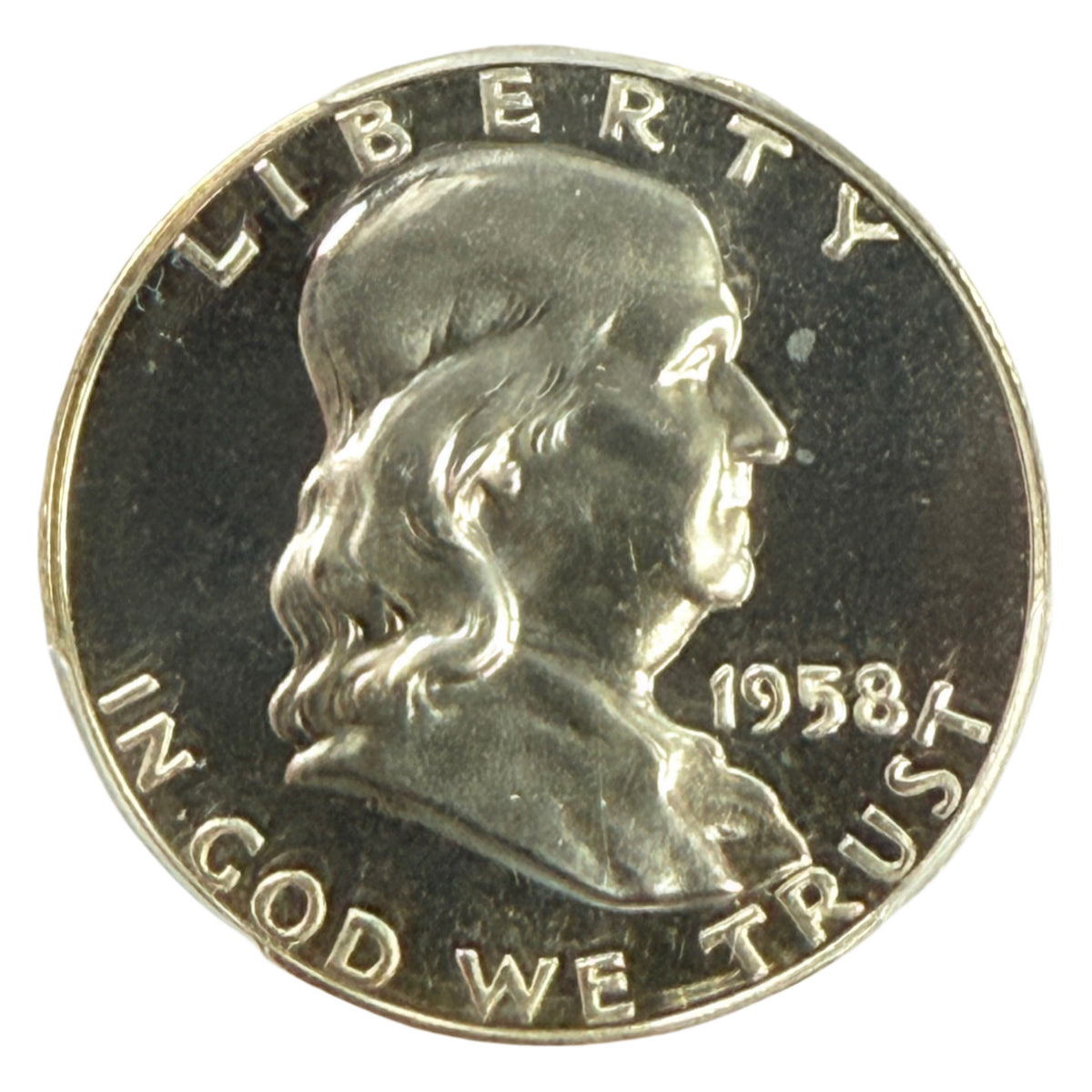 1958 Franklin Half Dollar PCGS PR66