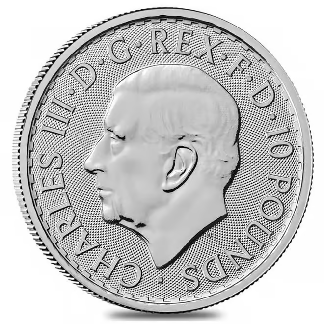 2027 Britain 1/10 oz Platinum Britannia (BU)