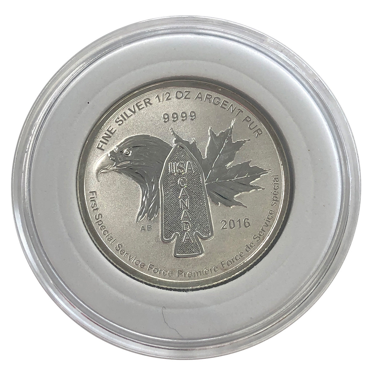 2016 Canadian Special Service Force 1/2 oz Silver Coin